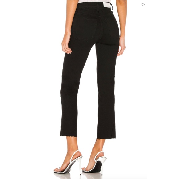 Re/Done Comfort Stretch High Rise Stove Pipe - Size 26 - Picture 7 of 16